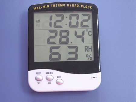 温湿度计、时钟TA218B