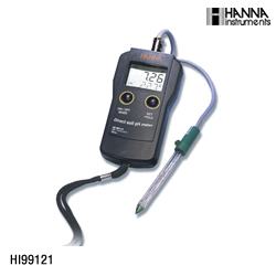 HI99121-便携pH仪器|温度测试-适用-土壤PH测定仪