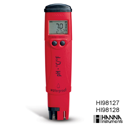 HI98127|PH计|HI-98128/防水型pH/温度笔式测定仪