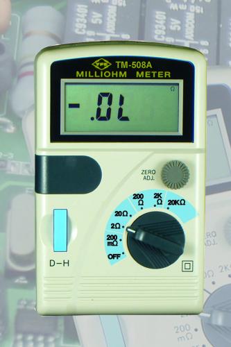 TM-508A 数字毫欧表/高精度低阻计