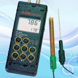 便携式防水酸度测定仪 HI-9024